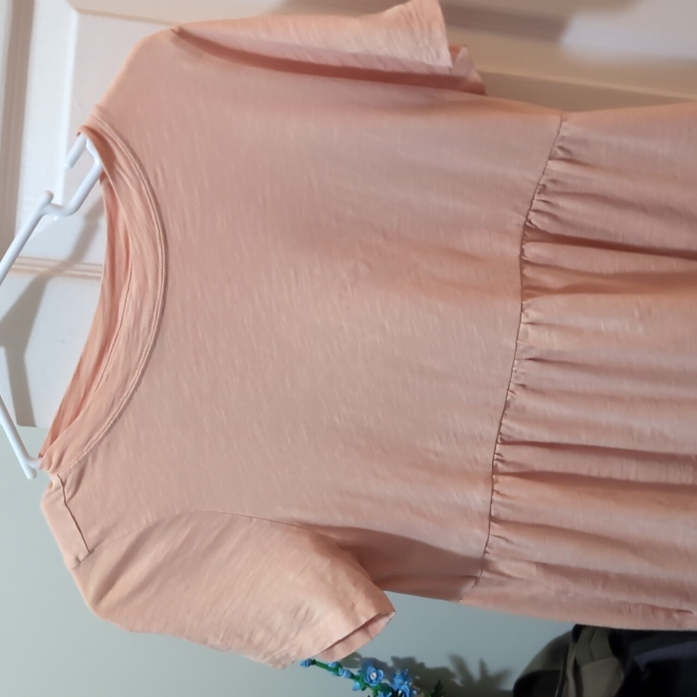 XS Peach Pocket Dress